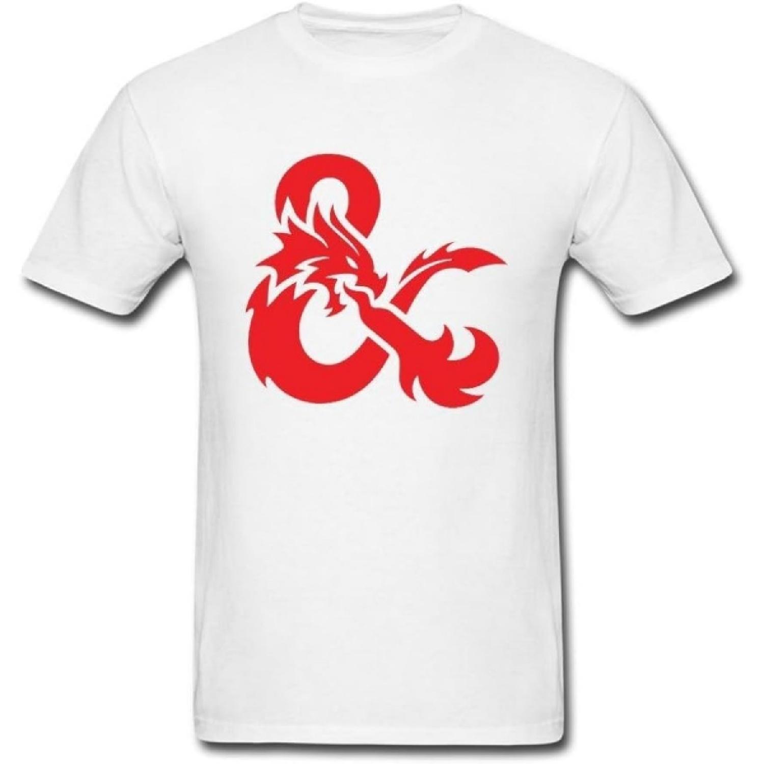 CNTJC Men s Dungeons and Dragons D&D Logo T Shirt S S
