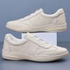 The First Layer of Cowhide Summer New Men's Casual Shoes Genuine Leather Breathable Men's Leather Shoes Versatile Little White Shoes Men's Shoes