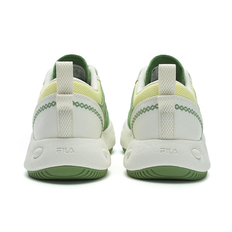 Fila Cookies Μόδα Ρετρό Ευέλικτα Κλασικά Μοντέρνα Άνετα Ανθεκτικά Χαμηλά Casual Παπούτσια Γυναικεία αθλητικά παπούτσια Πράσινο Κίτρινο F12W522301FFE
