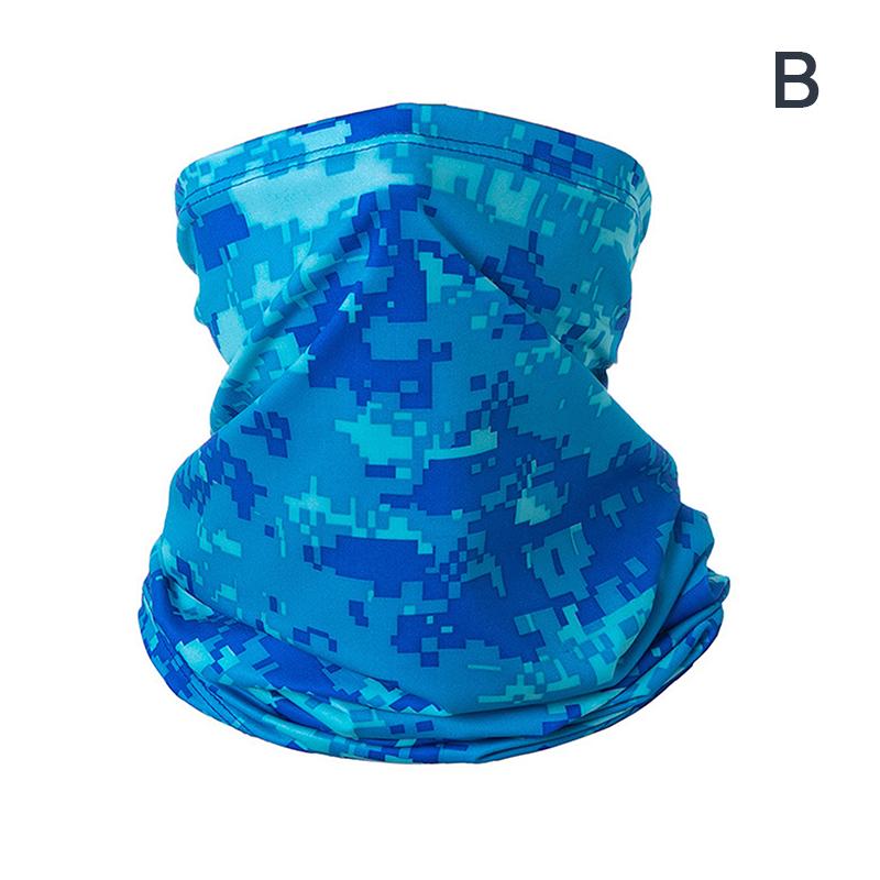 Summer UV Protection Face Mask - Quick-Dry Cooling Scarf Fishing Neck Gaiter with UPF 50+
