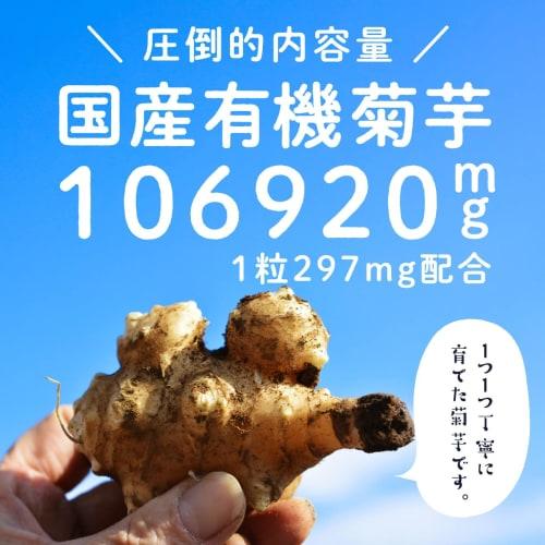 LOHAStyle Jerusalem Artichoke Supplement, 360 Tablets, High Inulin Content, Made in Japan, Jerusalem Artichoke Tablets, Multivitamin, Water-Soluble Di