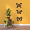 New Metal Butterfly Hollow Wall Decoration - Creative Iron Ornament | Stylish Home & Outdoor Pendant Art | Elegant Metal Craft