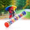 Colorful 12   Rainmaker Rain Stick Musical Instrument Toy for Toddler Kids Games KTV Party (Random Color)