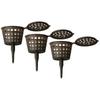 Protect your plant fertilizer with 100Pcs Garden Bonsai Fertilizer Tool Basket Box Case Plant Portable With Lid