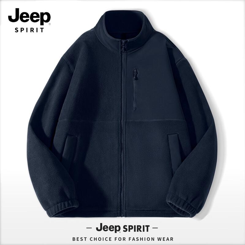 JEEP SPIRIT Men s 2025 Autumn/Winter Warm Casual Shirt Jacket 2XL