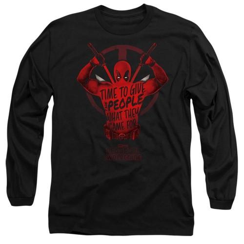 Deadpool & Wolverine Unisex Adult Give The People Deadpool T-Shirt