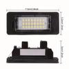Car Led Number License Plate Light For BMW E90 E91 E92 E61 E60 E70 E71 For BMW E39 E60 License plate Light 6000k White No Error