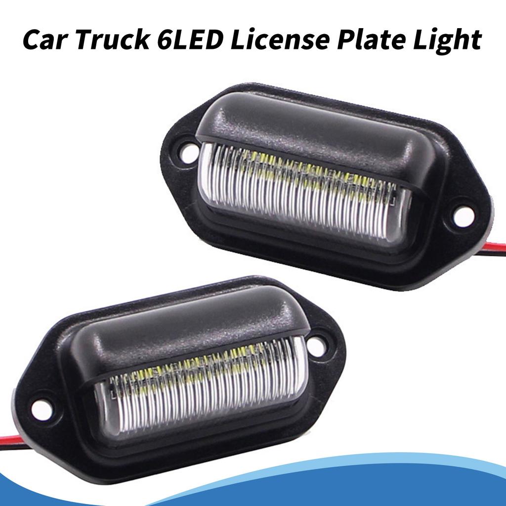 2 Pack Led Trailer Light Front Rear Side Marker Lights Clearance Indicator Waterproof Sealed Surface Mount Marker Light