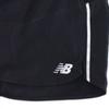 New Balance Pantaloni scurți de alergare Impact Run Woven Dry 4.5 Part pentru femei, culoare neagră, WS21268 BK