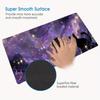 Kawaii Black Cat Silicone Soft Gaming Mouse Pad Large Keyboard Pad Topographic Mouse Pad for Keyboard with Anti-Slip TableMat