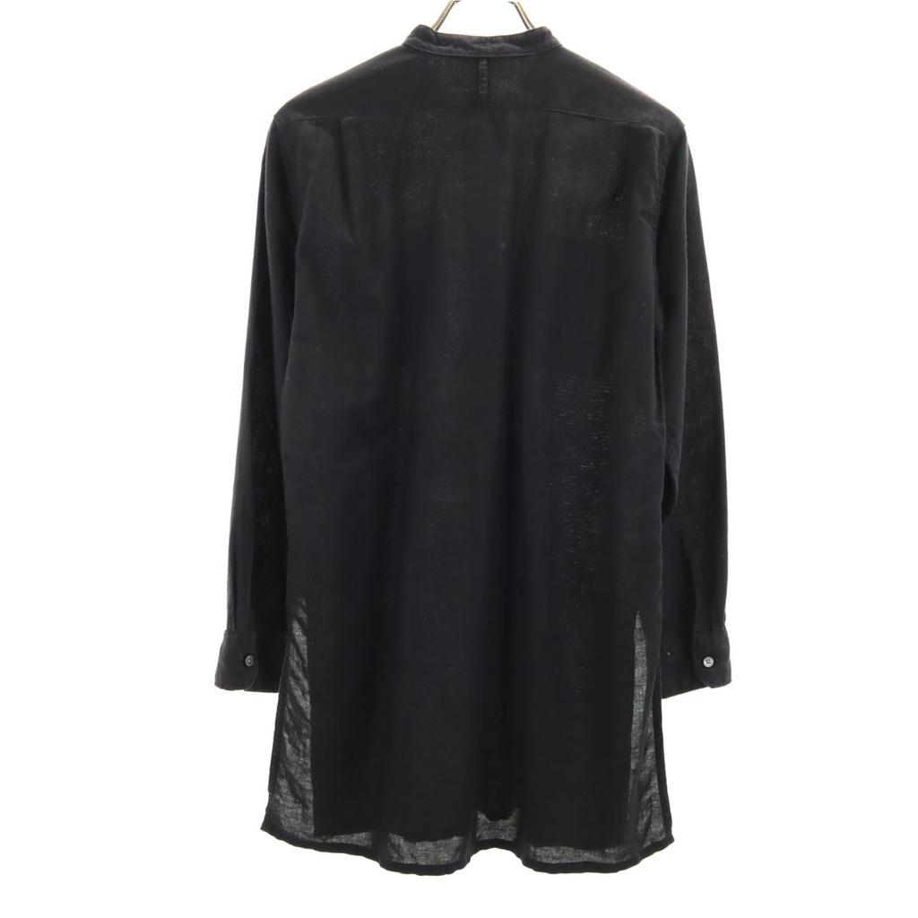 ENGINEERED GARMENTS Wyprodukowano w USA Mieszanka lnu Koszula z długim rękawem zapinana do połowy Męska Używana