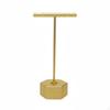Crossbar Earring Display Stand Premium Feel CrossShaped Elegant Engineered Metal