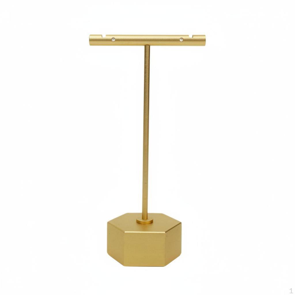 Crossbar Earring Display Stand Premium Feel CrossShaped Elegant Engineered Metal