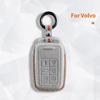 For Volvo S90 S60 Xc60 Xc40 Xc90 V60 V90 Car Key Case Accessories Holder Cover Shell Suede Keychain Protector