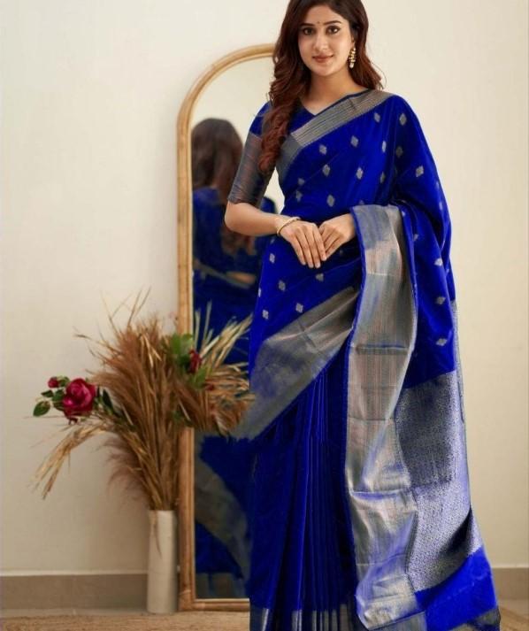 Piękny złoty Jari z nowym designem, miękkim jedwabnym sari Lichi