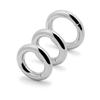 Metal Magnetic Scrotum Stretcher Penis Cock Lock Ring Heavy Male Metal Ball Scrotum Stretcher Delay Ejaculation BDSM Sex Toy