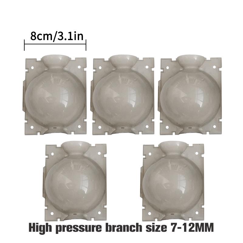 

5Pcs Plant Root Growing Boxes Grafting Device Reusable Plant Rooting Device Ball Air Layering Propagation Kit Garden Supplies