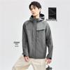 Giordano Men's Hooded Windproof Soft Shell Jacket