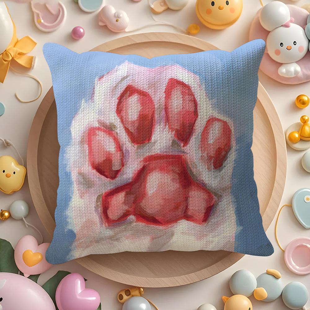 Cute Funny Cats In Internet Pillow Case Pattern Printed Pillowcase for Living Room Sofa Cushion Cover & Bedroom Decor