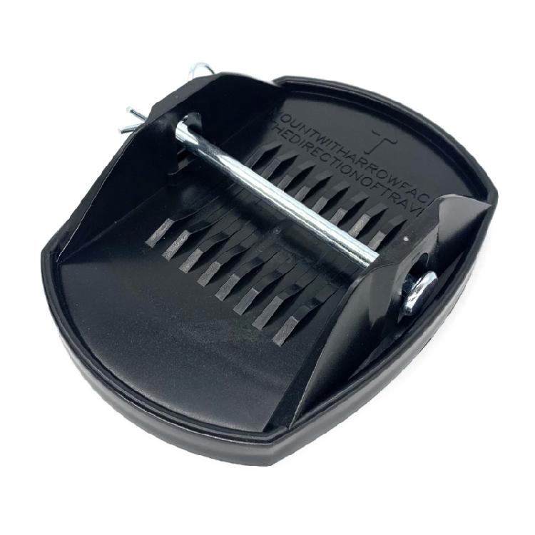 4Pack Motorhome Leg Stabiliser Pads with Pins for Uneven Terrain Heavy Duty Enhanced Stability Secure Ground Placement