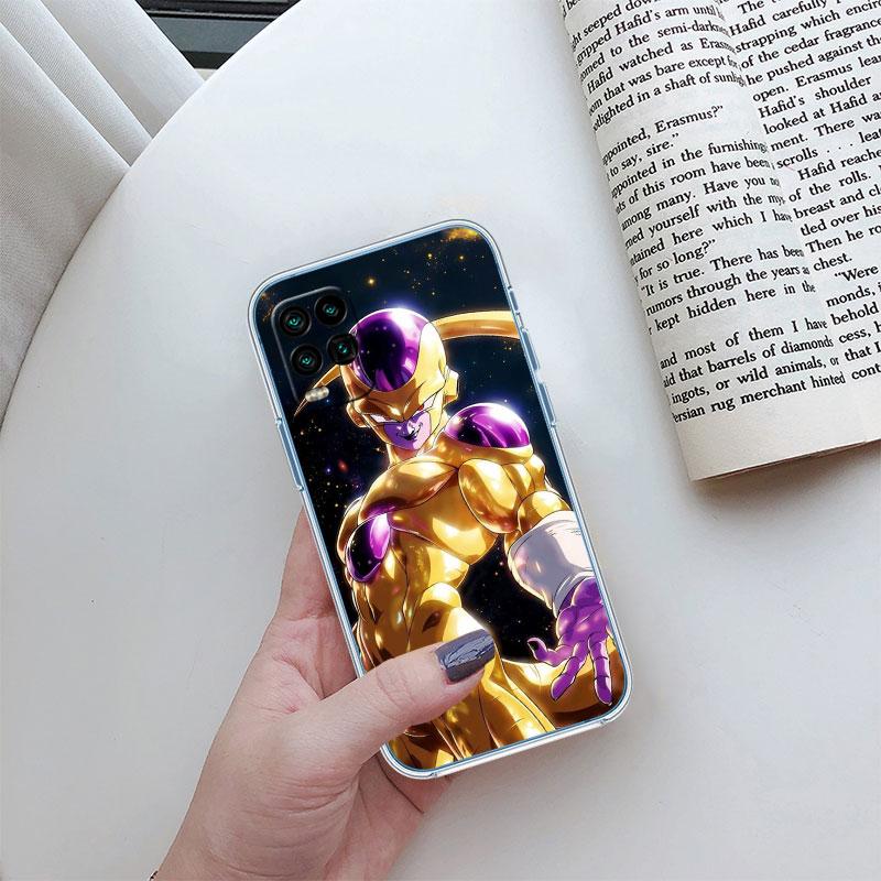 Dragon Ball Freeza Transparent Phone Case for Motorola Moto Edge Plus G200 G23 E13 E15 E20 E30 G62 G71 G72 G75 G24 G15 Power