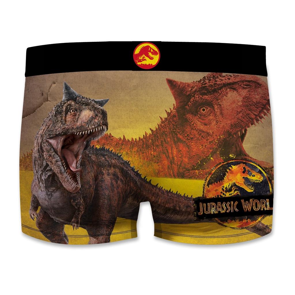 T-shirt Garçon Jurassic World – 8 Ans – Noir – Manches Longues – 100% Coton