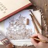 Brown Marker Pen Set Manga Color Pen for Lettering Needle Pen Micron Art Sketch Journaling Watercolor School Supplies Stationery