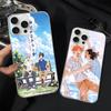 Anime Movie Umibe No Etranger For IPhone 17 16 15 14 Plus 13 12 11 Pro Max Phone Cover Back Satin Colorful Surface