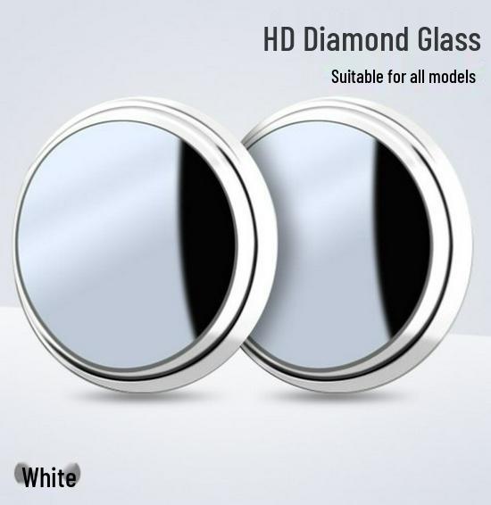 Nastavitelné 360° zrcátko mrtvého úhlu s přísavkou pro široký zpětný výhled