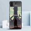 Stephen King The Dark Tower Black Cover for Samsung Galaxy Z Flip 7 6 5 4 3 5G Phone Case Flip7 Flip6 Flip5 Flip4 Flip3 Pattern