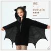 20.26 Million Halloween Kids Costume Bat Demon Carnival Kids Costume Girls Show Costume Animal Party Play