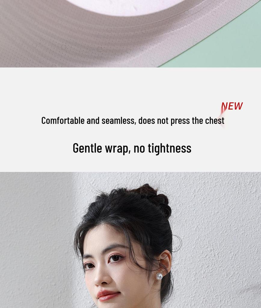 Nude Feel Seamless Jelly Soft Women's Bra - Armpit Fat Collection, Anti-Sagging, Wire-Free, Ultra-Soft, and Thin.