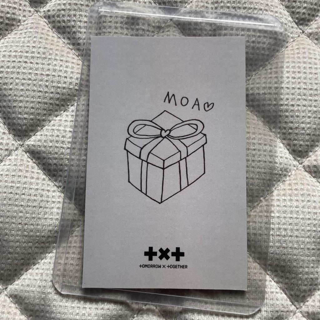 [USED] TXT Gayo Daejeon SBS Korea Exclusive Pre-Recording Sanok Hueningkai Trading Card