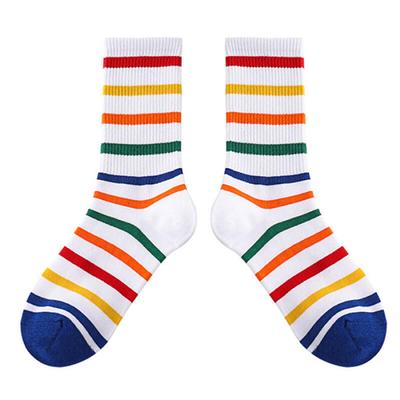 Rainbow Fashion Socks Women's Long Socks