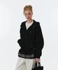 Everly Hoodie Zip-Up (Black)