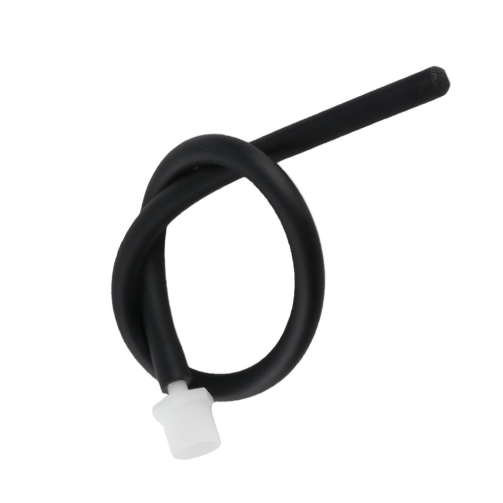 Enema Kit Portable Reusable Silicone Shower Enema Tube for Cleaning Anal Colon and Vagina Black