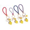 Porte-clés Motif Citron Mignon Incrustation de Strass Brillants Pendentif de Sac à la Mode Porte-clés Durable pour Filles Usage Quotidien Petit Cadeau