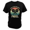 Padel Padel Divertido T-shirt Funny  Casual Soft Premium Men's Clothing Tee Shirt Graphic  Tops Harajuku