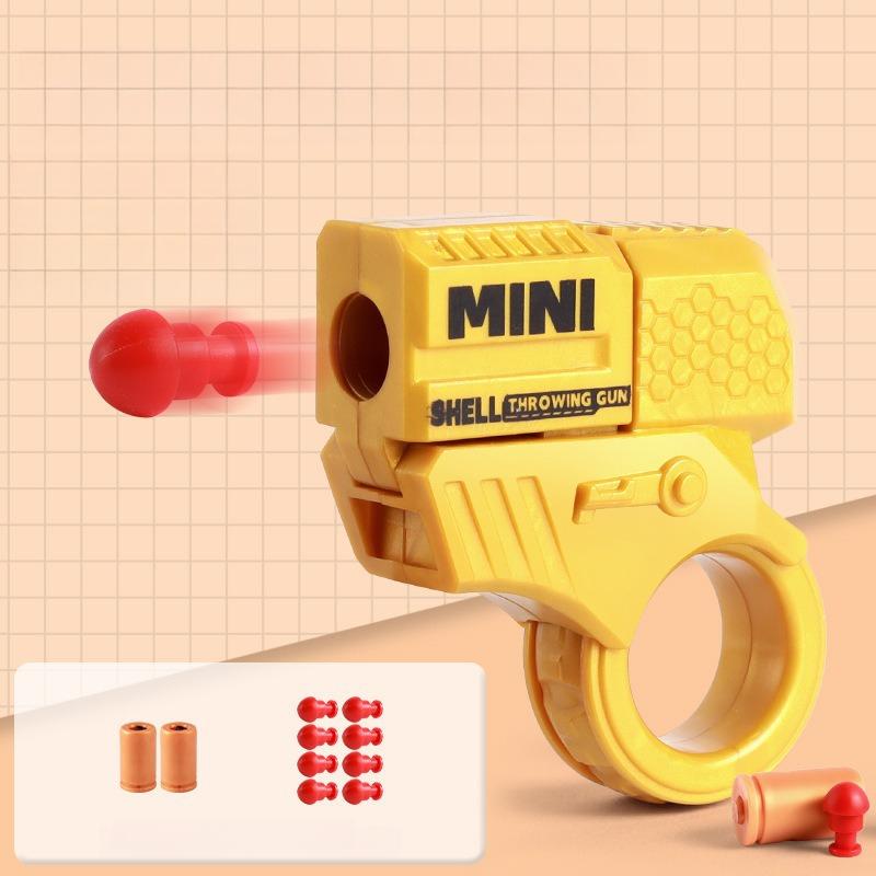 Eject Pistol Guns Fidget Roller Ring Relieve Stress Reducing Toys Antistresse Rotating Stress-Relieving Cool Things For Children