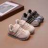 Hong Kong Style Children's Forrest Gump Shoes 2025 Spring New Girls' Shoes Versatile Breathable Soft-soled Casual Boys' Sports Shoes