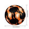 Pallone Calcio a 5 KNVB Colorato Cucito a Macchina PVC Misura 5 Pronto per Allenamento di Squadra e Competizione Durevole Rimbalzo Elevato Fantastico Regalo Sportivo