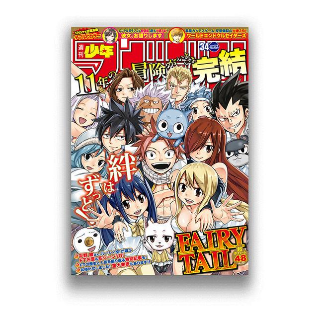 Mural Anime Fairy Tail Oil Painting Printmaking Mural Home Decoration Poster Decorative Art