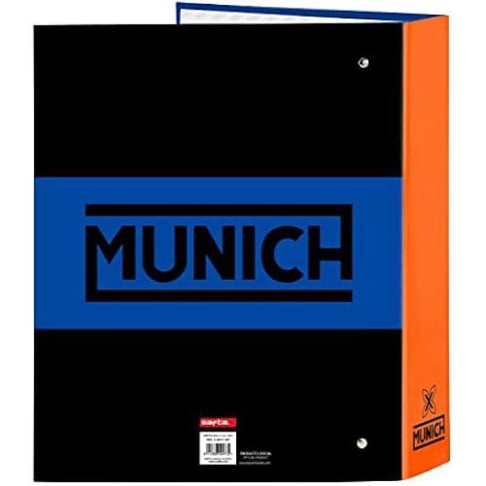 Carpeta À 4 Anneaux - Safta - Munich Submarine - 35mm - Lomo Ancho - Pratique Et Résistante