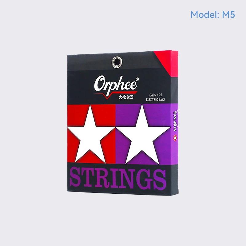 Orphee 4/5/6-String Bass Guitar Strings High Carbon Steel Hexagonal Core Nickel Plated Wound Guitarra Guitar Parts & Accessory
