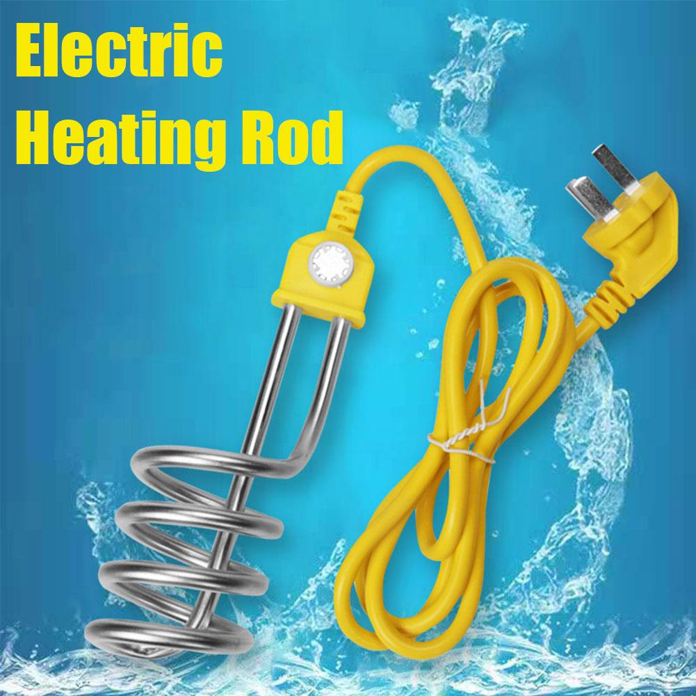 600W Electric Water Heater Mini Boiler Hot Water Coffee Use Travel Electric Immersion Rod Stand A0R2