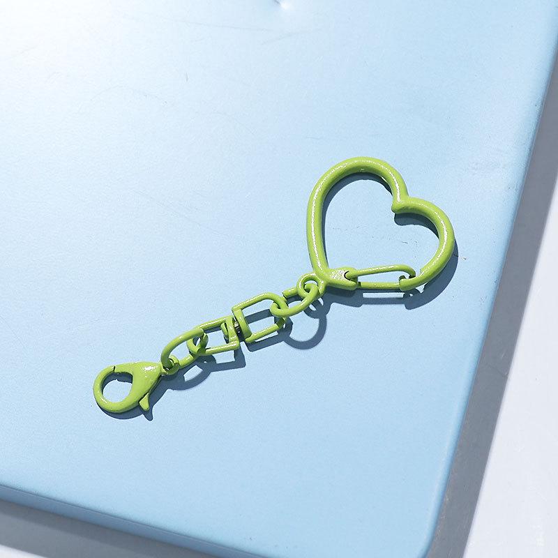 Heart Figure Eight Lobster Clasp Keychain DIY Beads Bag Pendant Accessories