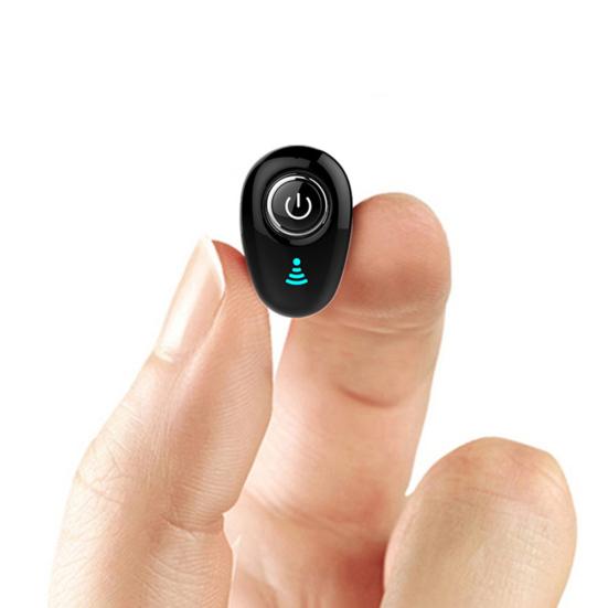 S650 1Pc Mini In-Ear Wireless Bluetooth-compatible Stereo Earphone Button Control Headset