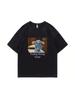 Tutter fühlt sich heute stark T-Shirt Ängstliches Tutter T-Shirt Lustige Maus Grafik T-Shirts unisex Wounisex Lässig Oversized Kurzarm