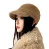 Korean New Velvet Thickened Baseball Cap Autumn and Winter Versatile Outdoor Warm Hat Big Head Windproof Baseball Cap