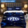 3 PEZZI F.C. Set Biancheria da Letto Morbido Stampato Internazionale Milano, Include 1 Federa per Piumone e 2 Federe per Cuscino, Perfetto per Camera da Letto, Dormitorio, Regalo per Fan
